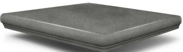 Interbau Alpen 058 Флорентийская Угловая Anthrazit 32x32