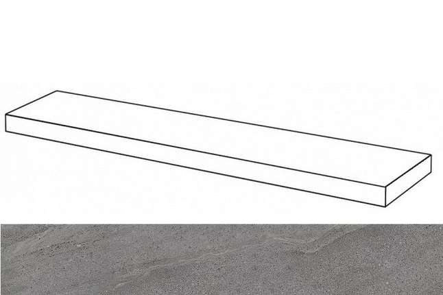 Италон Contempora Карбон 80 Угловая Правая Натуральная