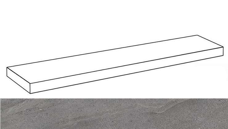 Италон Contempora Карбон 80 Угловая Левая Натуральная