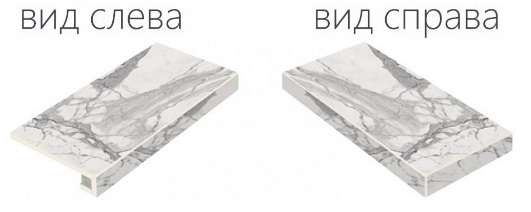 Италон Charme Evo Floor Project Статуарио 60 Угловая Правая Натуральная