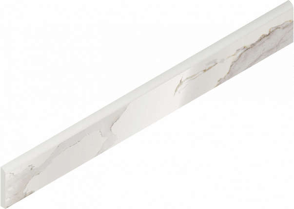 Италон Charme Evo Floor Project Calacatta 7.2x60 Battiscopa Lux