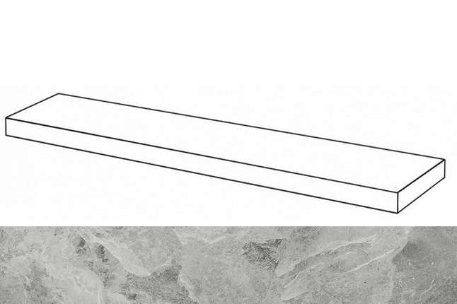 Италон Charme Extra Floor Project Силвер 160 Угловая Правая Натуральная