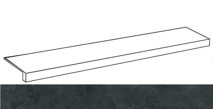 Италон Materia Титанио 160 Фронтальная Натуральная