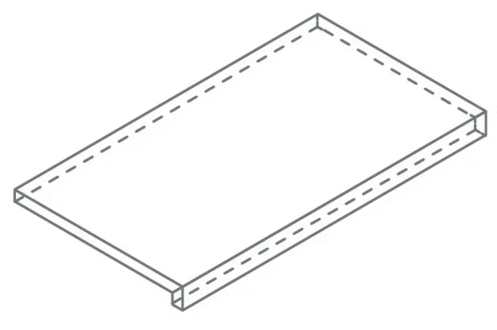 620070003040 Керамогранит Ступень Italon Cosmos X2 Rope Scalino Front 33x120 (1200x330)