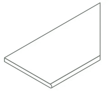 620090001403 Декор керамогранит Italon Cosmos X2 Grey Bordo Round DX 30x120 (1200x300)