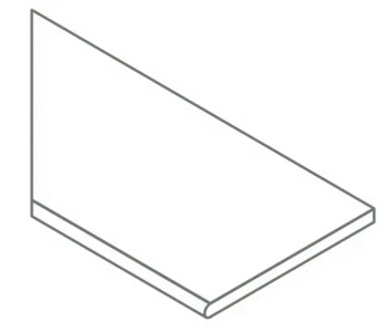 620090001405 Декор керамогранит Italon Cosmos X2 Grey Bordo Round SX 30x120 (1200x300)