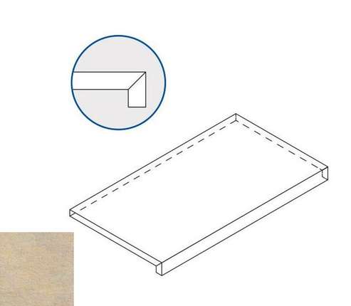 Италон District X2 Сэнд 33x60 Фронтальная Натуральная