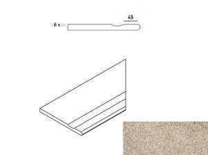 Дезерт Бортик 30x60 с Выемкой Закругленный Правый Натуральный (600x300)