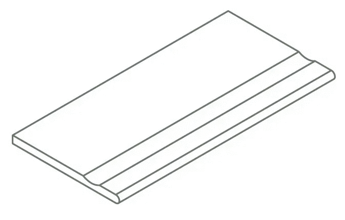 Италон Fossil X2 Fos.Sand Bordo Svasato Round 30x120