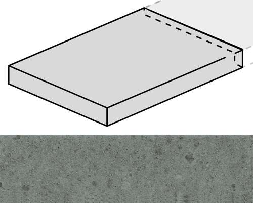 Италон Genesis Сатурн Грэй 60 Угловая Правая Натуральная