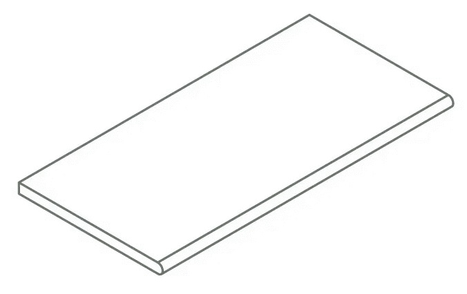 Италон Magma X2 Graphite Bordo Round 30x120