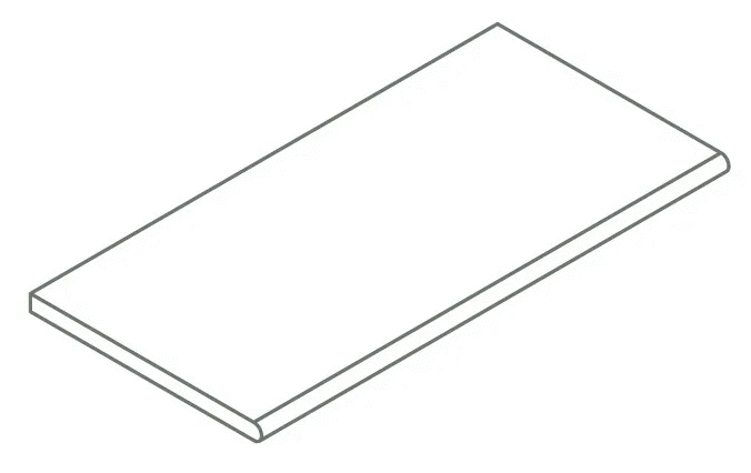 Италон Magma X2 Graphite Bordo Round 30x60