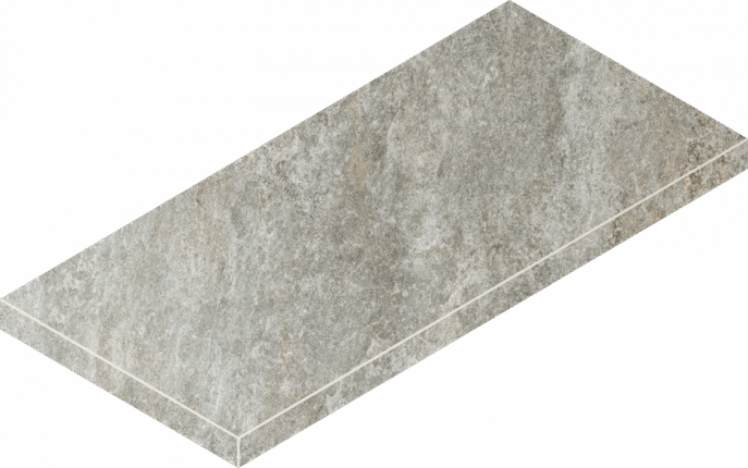 Италон Magma Silver Scalino Angolare Sx 33x60