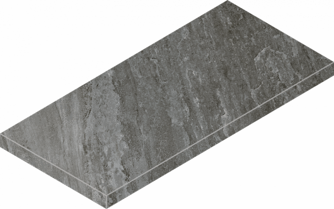 Италон Magma Graphite Scalino Grip Angolare Sx 33x60