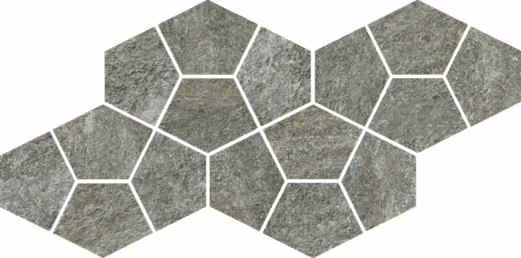 Италон Magma Fog Mosaico Prism 41.3x20.5