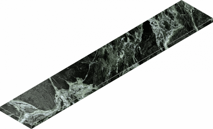 Италон Magma Alpi Green Scalino Angolare Dx 33x160