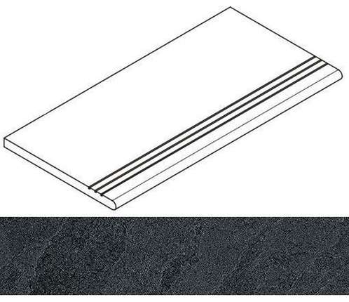 Италон Materia X2 Титанио Закругленная Грип 30x60 Правая