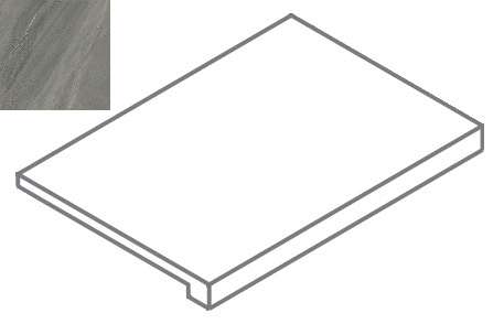 Италон Metropolis Graphite Dark Scalino 120 Фронтальная Натуральная