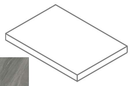 Италон Metropolis Graphite Dark Scalino 120 Угловая Правая Натуральная