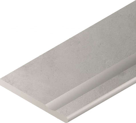 Италон Millennium X2 Silver Bordo 30x120 Svasato Round Dx Бортик Закругленный Правый С Выемкой