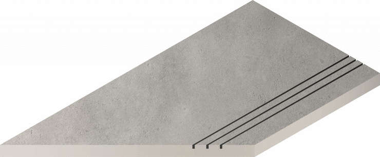 Италон Millennium X2 Silver Bordo 30x120 Grip Sx Бортик Левый