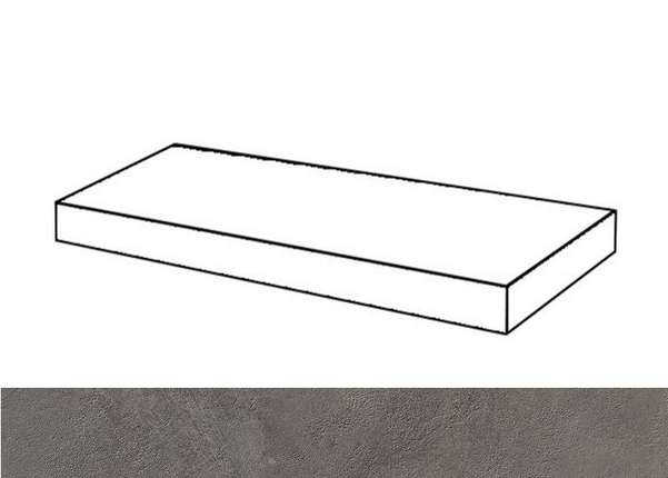 Италон Millennium Блэк 60 Угловая Правая Натуральная