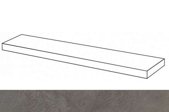 Италон Millennium Блэк 120 Угловая Правая Натуральная