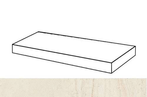 Италон Room Floor Project Уайт Стоун 60 Угловая Правая Патинированная