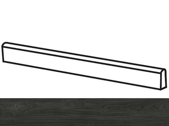 Италон Room Floor Project Блэк Вуд Патинированный и Реттифицированный