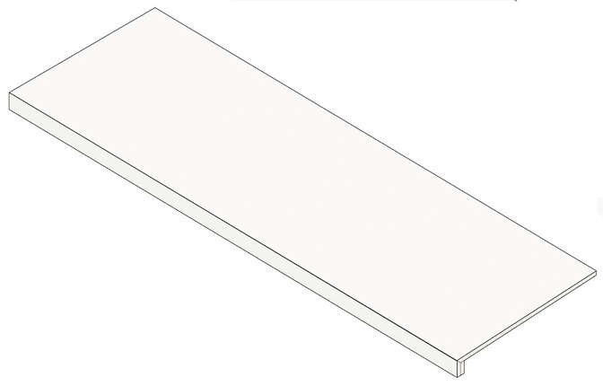 Италон Stellaris Carrara Ivory Scalino 120 Frontale