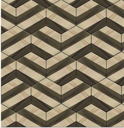 Джет Мозаик Эстима Marble Hex Cut HCD-P