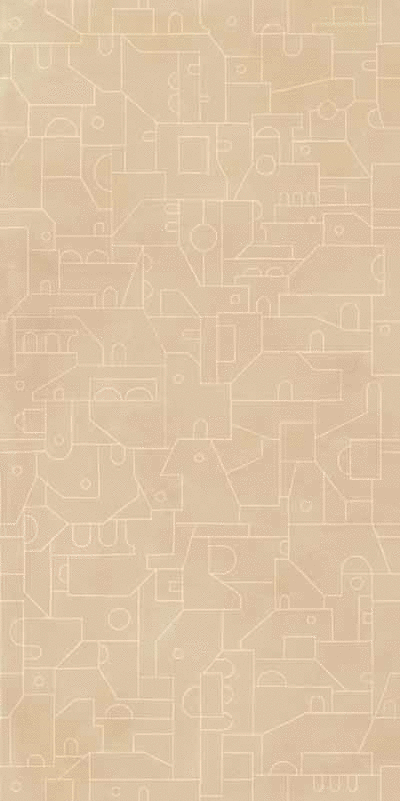 KHB3 Керамогранит Keope Ceramiche CottoMilano Creta Labirinto RT Ultramatt 60x120 (600x1200)