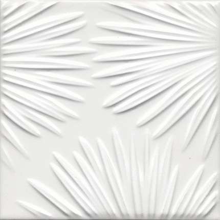 Керама Марацци Агдаль 4 Белый Матовый Структура 15x15x0.9