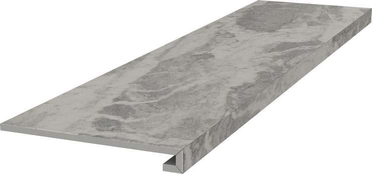 Керама Марацци Альбино Серая обрезная клееная  9мм