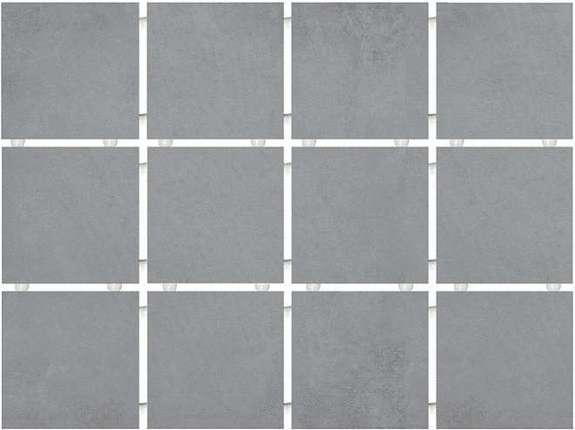 Керама Марацци Амальфи Серый полотно чип 9.8х9.8