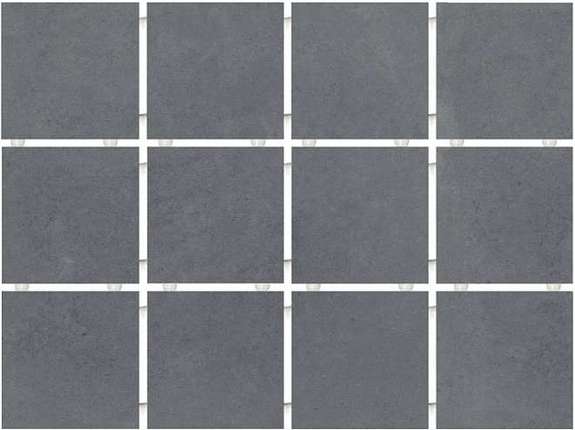 Керама Марацци Амальфи Серый темный полотно (чип 9.9х9.9)