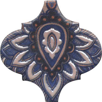 Керама Марацци Арабески Марокко Панно 2 Глянцевый (Из 6 Частей 6.5x6.5) 10x25x6.9