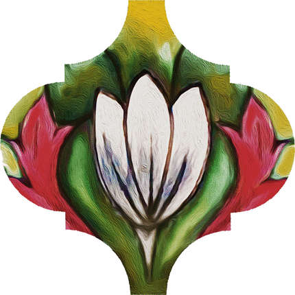 Керама Марацци Арабески Тоскана 10 Глянцевый