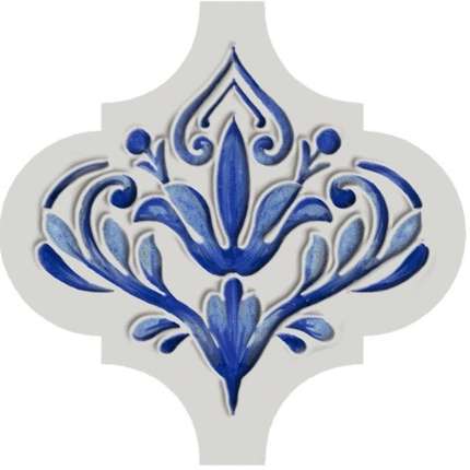 Керама Марацци Арабески майолика Арабески Голубой 3