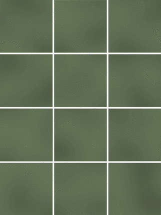Керама Марацци Бахия Зелёный Глянцевый 29.8х39.8 из 12 Частей 9.8x9.8x0.7