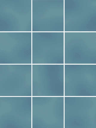 Керама Марацци Бахия Бирюзовый Глянцевый 29.8х39.8 из 12 Частей 9.8x9.8x0.7