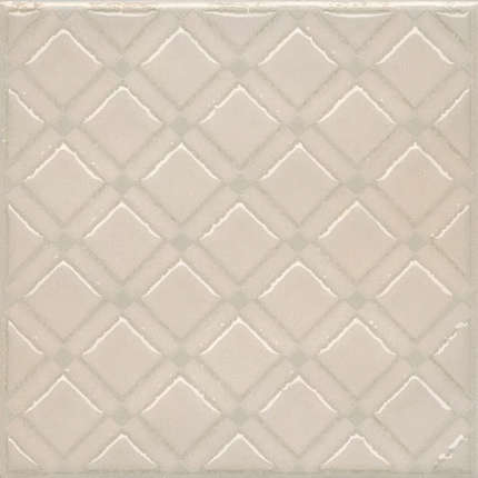 Керама Марацци Бахия 1 Бежевый Светлый Глянцевый 9.8x9.8x0.7