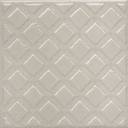 Керама Марацци Бахия 1 Серый Светлый Глянцевый 9.8x9.8x0.7