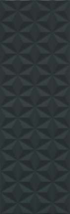 Керама Марацци Диагональ Черный структура обрезной