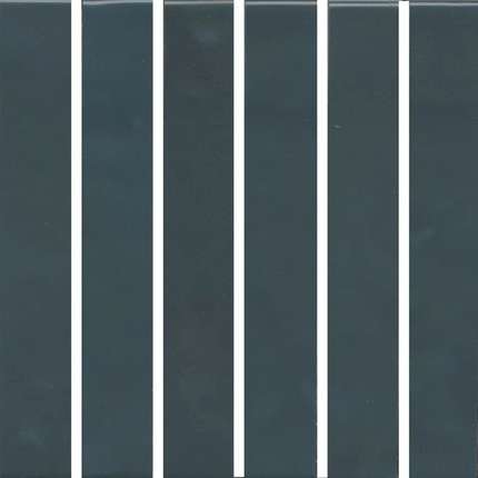 Керама Марацци Фес Мозаичный Бирюзовый Тёмный Глянцевый 15x15x0.77