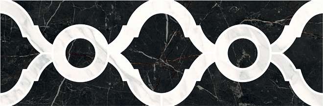 Керама Марацци Фрагонар Наборный Чёрный 30x9.9 9мм