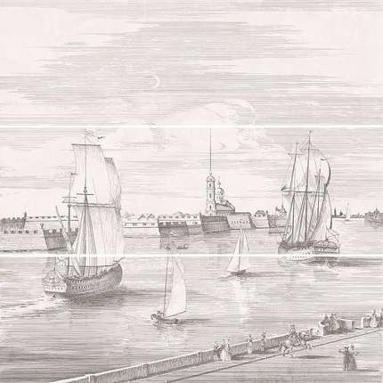 Керама Марацци Город на воде SPb из 3-х частей 75х75