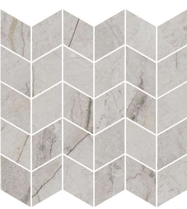 Керама Марацци Ифран Мозаичный Серый Светлый Глянцевый Обрезной 30x31.2x0.9