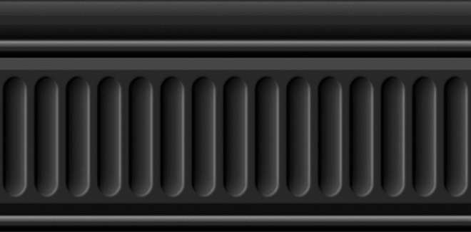 Керама Марацци Карнавал в Венеции Черный структурированный