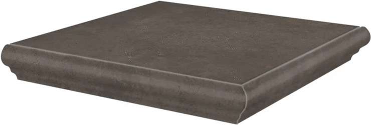 Керама Марацци Хадду Угловая Коричневый Матовый 34x34x0.8